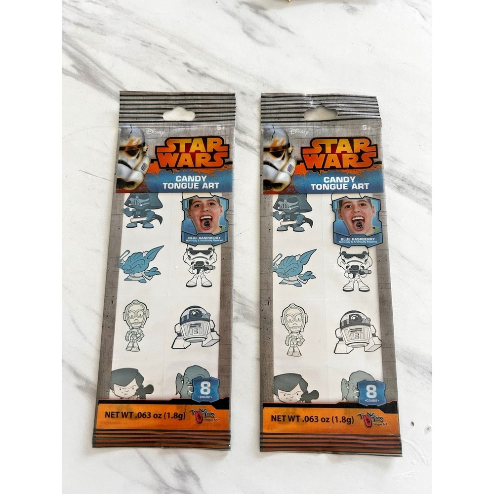 Vintage Star Wars Tongue Art Lot of 2 Collectible Only Not for Consumption 2018